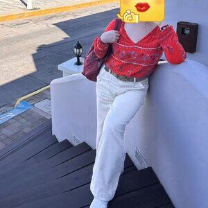 Old Navy Boho Floral Top – Size M